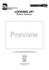 Looking Up! - Score