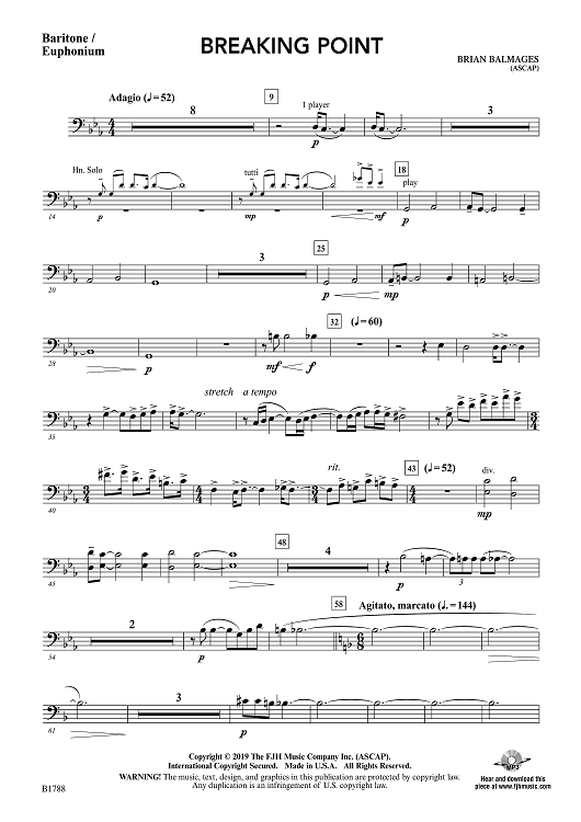 Breaking Point - Baritone / Euphonium