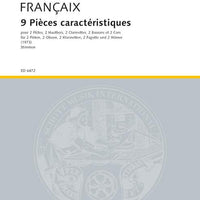 9 Characteristic Pieces - Set of Parts