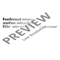 10 Studies - Violin II