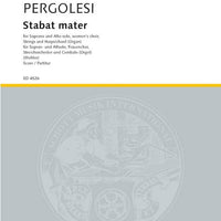 Stabat Mater - Score