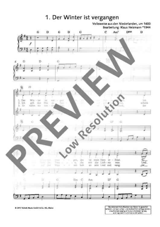 Der Winter ist vergangen