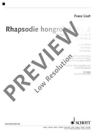 Hungarian Rhapsody No.2 E minor
