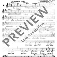 An der schönen blauen Donau - Alto