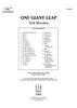 One Giant Leap - Contents