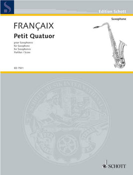 Petit quatuor - Score