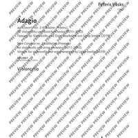 Adagio - Score and Parts