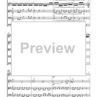 Symphonia No. 4 in D Major - for String Orchestra - Score