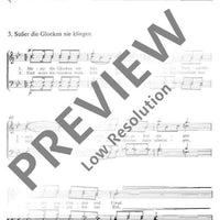 Fröhliche Weihnachtszeit - Choral Score