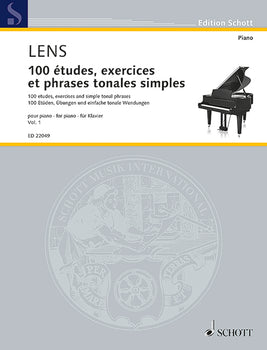 100 etudes, exercises and simple tonal phrases
