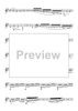 String Quartet No. 1, Mvts. 2 and 3 - Bass Clarinet