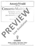Concerto Madrigalesco - Score
