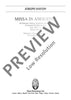 Missa in Angustiis D minor - Full Score