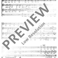 Die Brünnlein, die da fließen - Choral Score