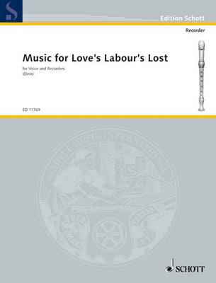 Music for Love's Labour's Lost - Vocal And Performing Score