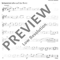 Eine neue Weihnacht sagen wir euch an - 1st Part In C