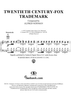 Twentieth Century-Fox Trademark
