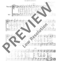 Das Weihnachtskonzert - Choral Score