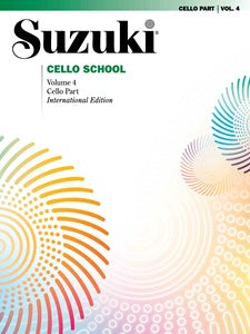 Suzuki Cello School, Volume 4 - Cello Part