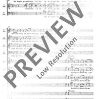 Drei Psalmen - Choral Score