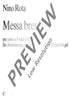 Messa breve - Score