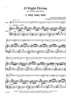 O Night Divine - for Violin and Piano