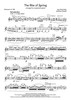 The Rite of Spring (short version) - Clarinet