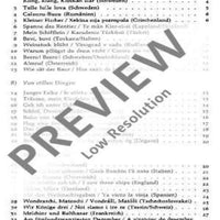 Europäische Volks- und Kinderlieder - Choral Score