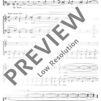 ... wie in Welschland lau und blau ... - Choral Score