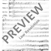 Concerto C Major - Full Score