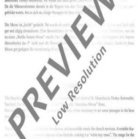 Mauritius Mass - Choral Score