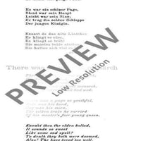 Es war ein alter König