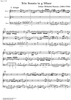 Trio Sonata g minor - Score