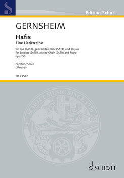 Hafis - Performing Score
