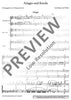 Adagio And Rondo - Score and Parts