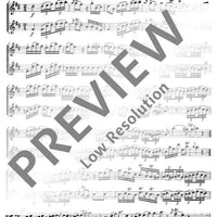 Six Sonatas - Performing Score