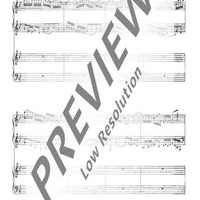 Organ Concerto No. 12 B Major - Organ Reduction