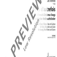 Old French Christmas Songs - Performing Score