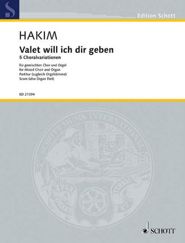 Valet will ich dir geben - Score