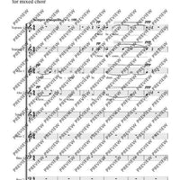 Christus factus est - Choral Score