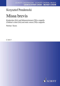 Missa Brevis - Choral Score