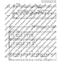 Als ich bei meinen Schafen wacht - Score