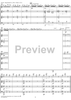 String Quartet No. 2, Movement 4 - Score