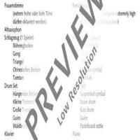 Ultima speranza - Score and Parts