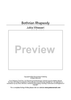 Bothnian Rhapsody - Score