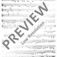 Venezianische Canzonen - Part 3, Tenore, Violin Clef