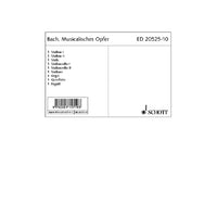 Musical Offering (Musical Sacrifice) - Set of Parts