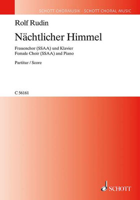 Nächtlicher Himmel - Choral Score