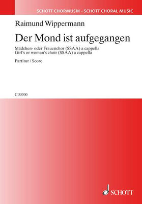 Der Mond ist aufgegangen - Choral Score