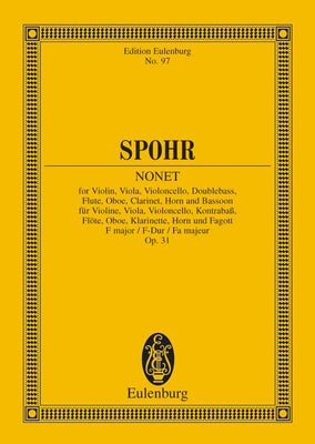 Nonet F major - Full Score